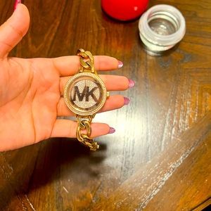 Mk Watch.Rose Gold.